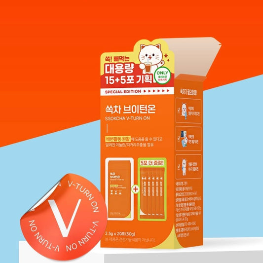 幫助💩必須！Ssok Cha V-Turn On （15+5包）