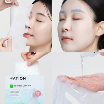 Fation東亞藥廠出品 速效去痘舒緩鎮靜面膜 (一盒5片)￼