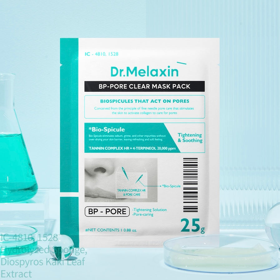 Dr.Melaxin BP還原零孔煥膚面膜 (一盒5片)