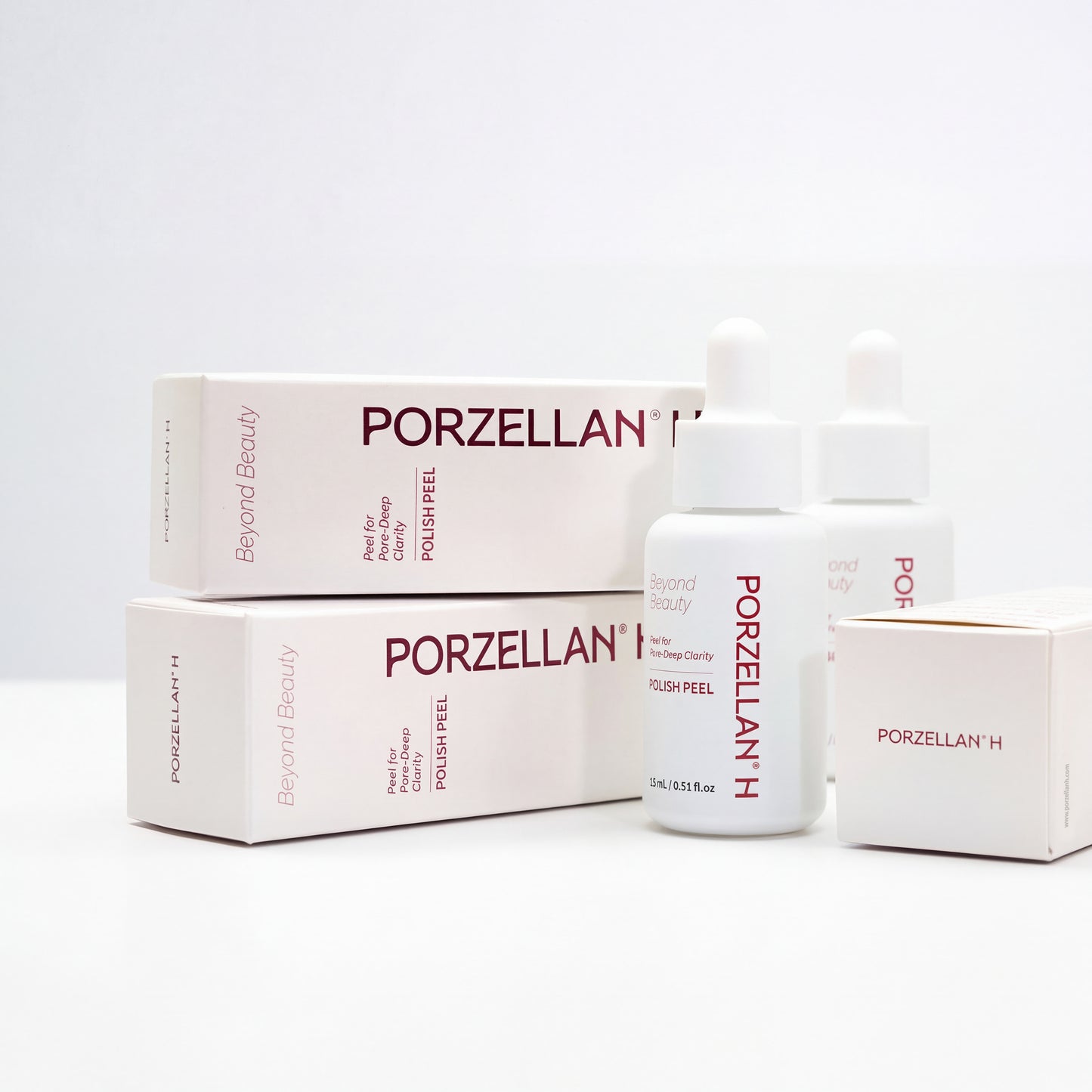 PORZELLAN.H 拋光去角質精華液 (15ml)