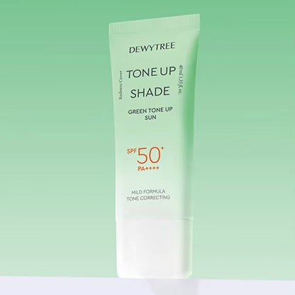 Dewytree 去紅舒緩鎮靜綠色調色防曬乳 (40ml) SPF 50+ PA++++ (適合泛紅肌膚)￼