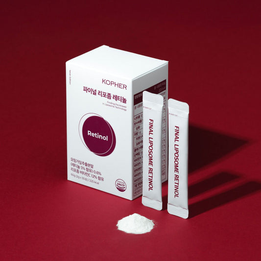 韓國KOPHER Final Liposome Retinol (一盒30包) 食得既視黃醇🤍