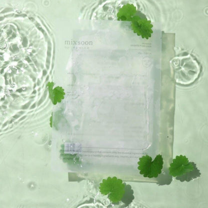 Mixsoon Centella Face Mask高濃度積雪草快速舒緩保濕面膜 (一盒5片)
