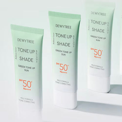 Dewytree 去紅舒緩鎮靜綠色調色防曬乳 (40ml) SPF 50+ PA++++ (適合泛紅肌膚)￼