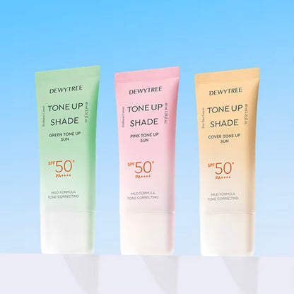 Dewytree 提亮亮澤保濕粉紅調色防曬乳 (40ml) SPF 50+ PA++++ (自然均勻調色)￼
